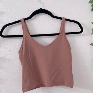 Lululemon spiced chai align tank top